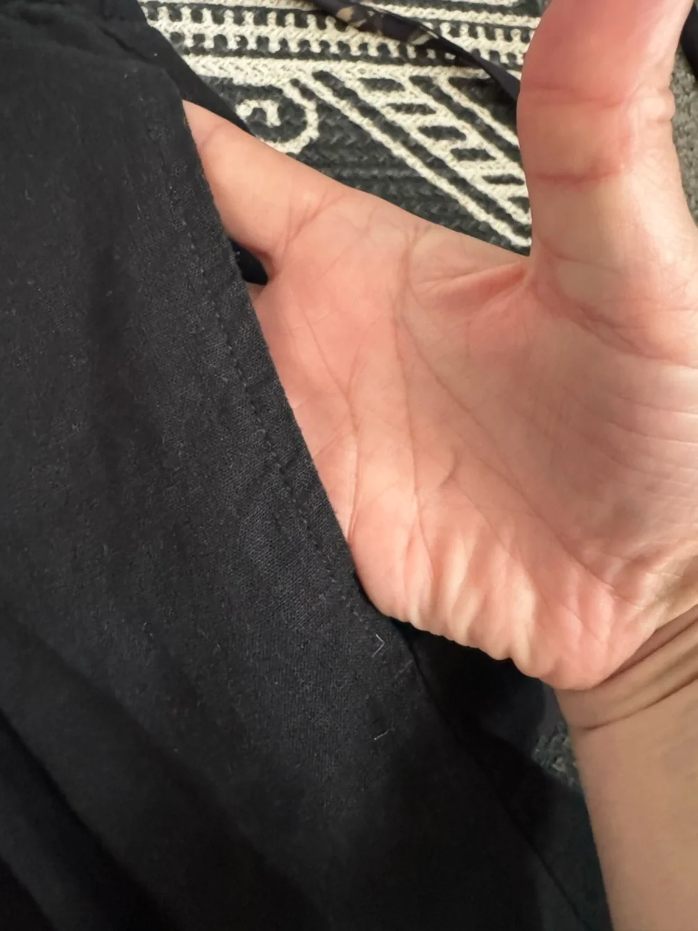 GAP Black Short-Sleeve Swim Cover-Up Romper - Picture 3 of 6